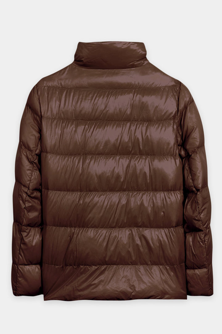 Luisa Cerano 448547/4133 Outdoor Padded Jacket Marone Brown, back packshot