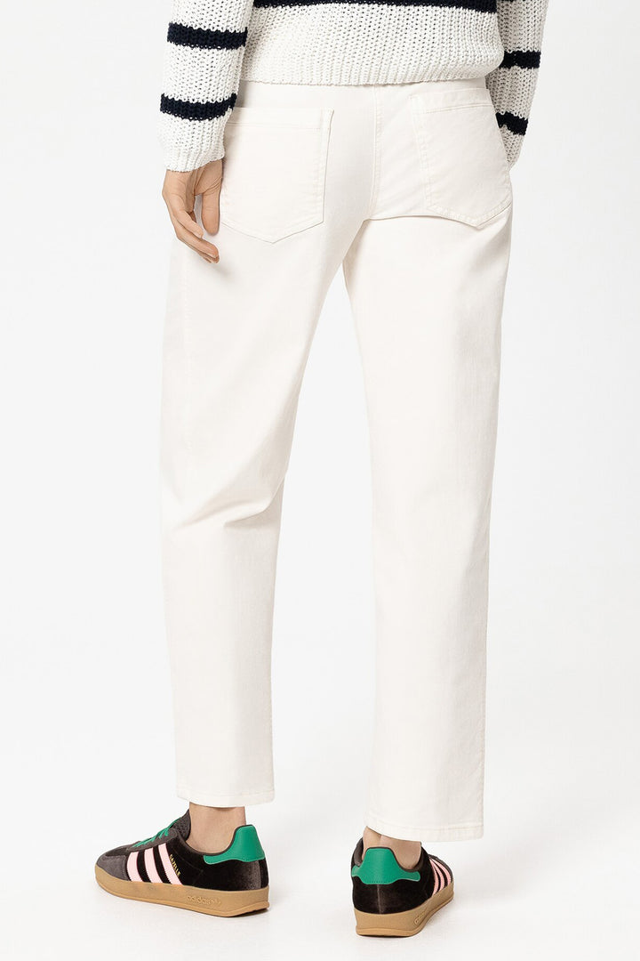 Luisa Cerano 638857 3797 Cream Denim Trousers 0105