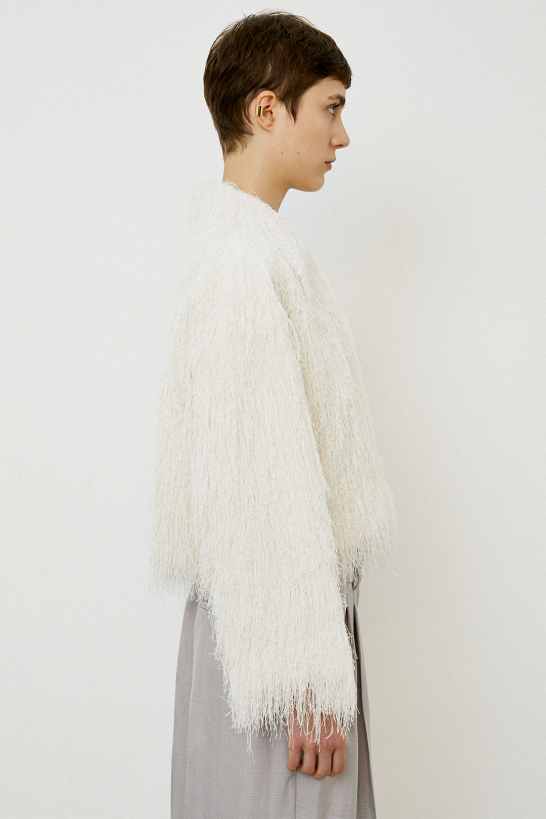 Meimeij Jacket Off White M5PAB0 - Lonah Boutique Westbourne