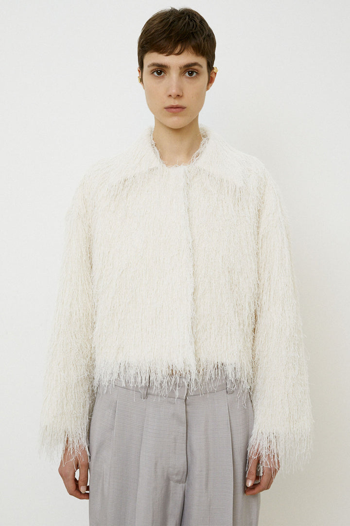 Meimeij Jacket Off White M5PAB0 - Lonah Boutique Westbourne