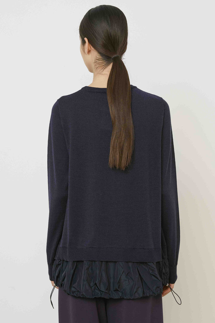 Meimeij M5IZ54 Navy Blue Partsein Jumper