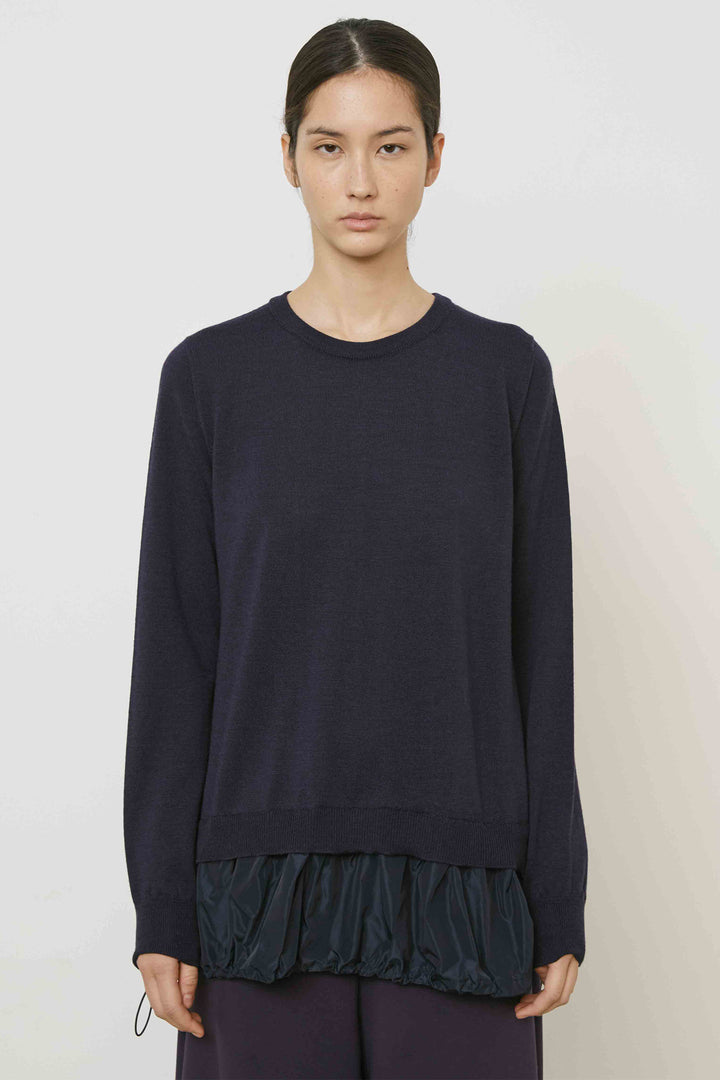 Meimeij M5IZ54 Navy Blue Partsein Jumper