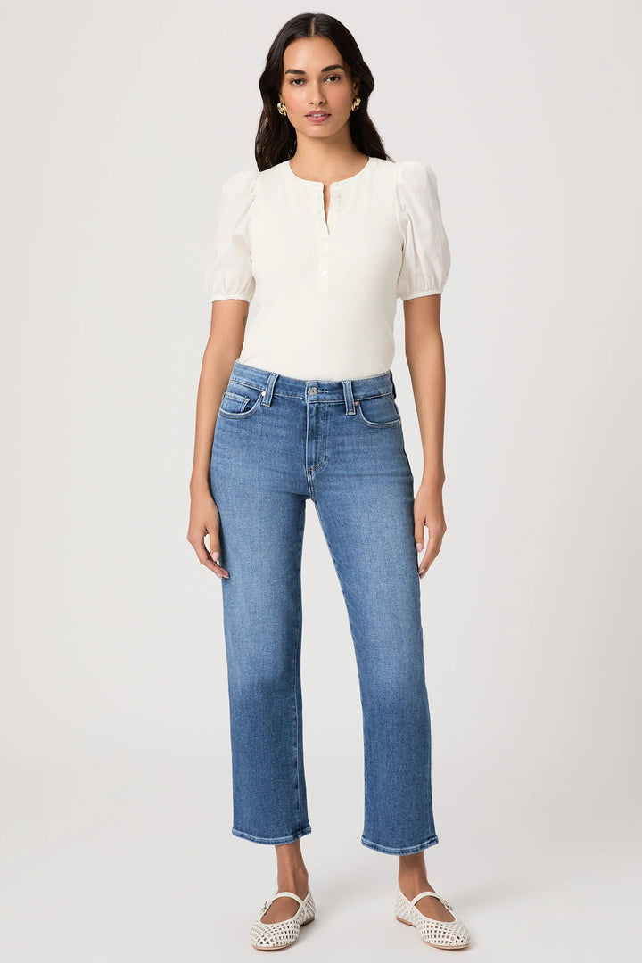 Paige 1R65E77-D037 Mason Ankle Straight Jeans Monaco Mist