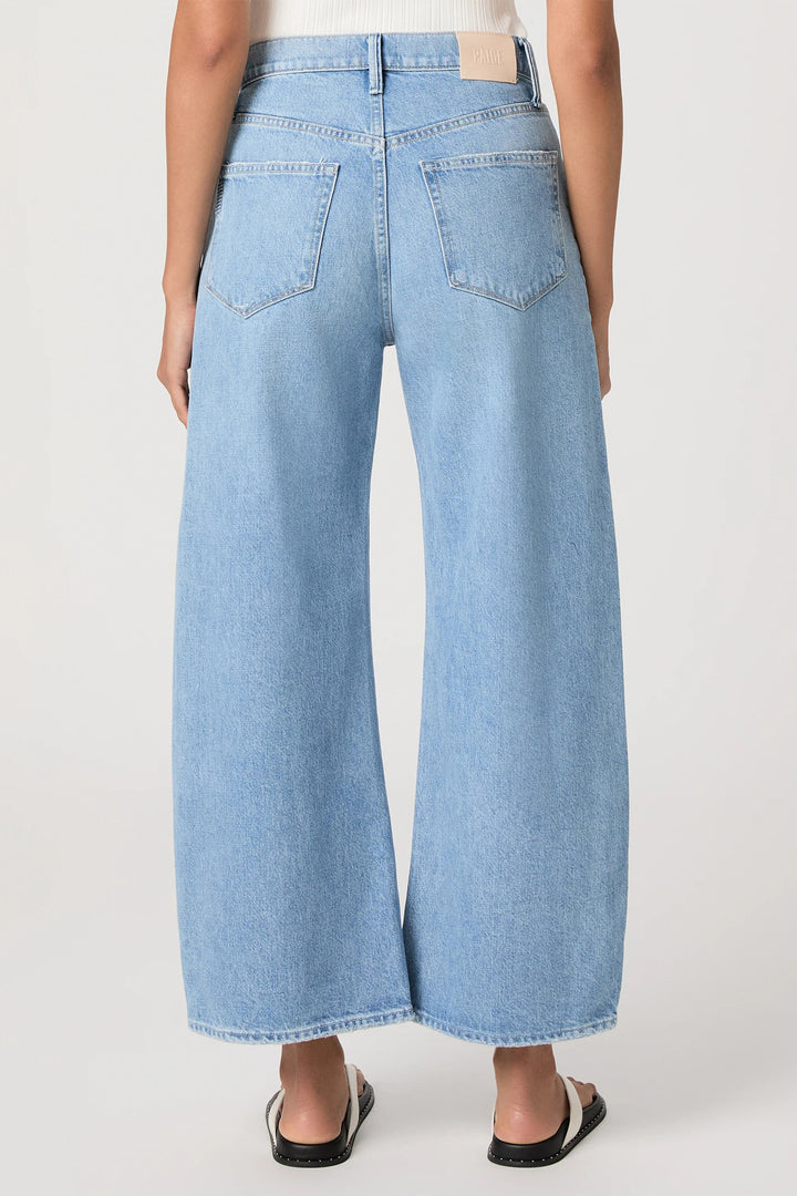 Paige Arellia 1J75028-D043 Ankle High Rise Barrel Leg Jeans