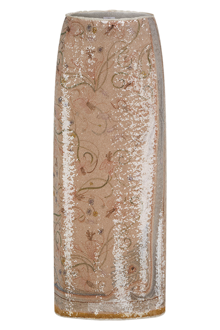 Riani 584720-4462 Panama Beige Patterned Sequin Midi Skirt
