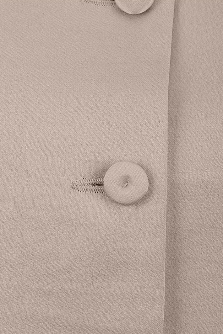 Riani 585520-4469 Panama Beige Satin Waistcoat