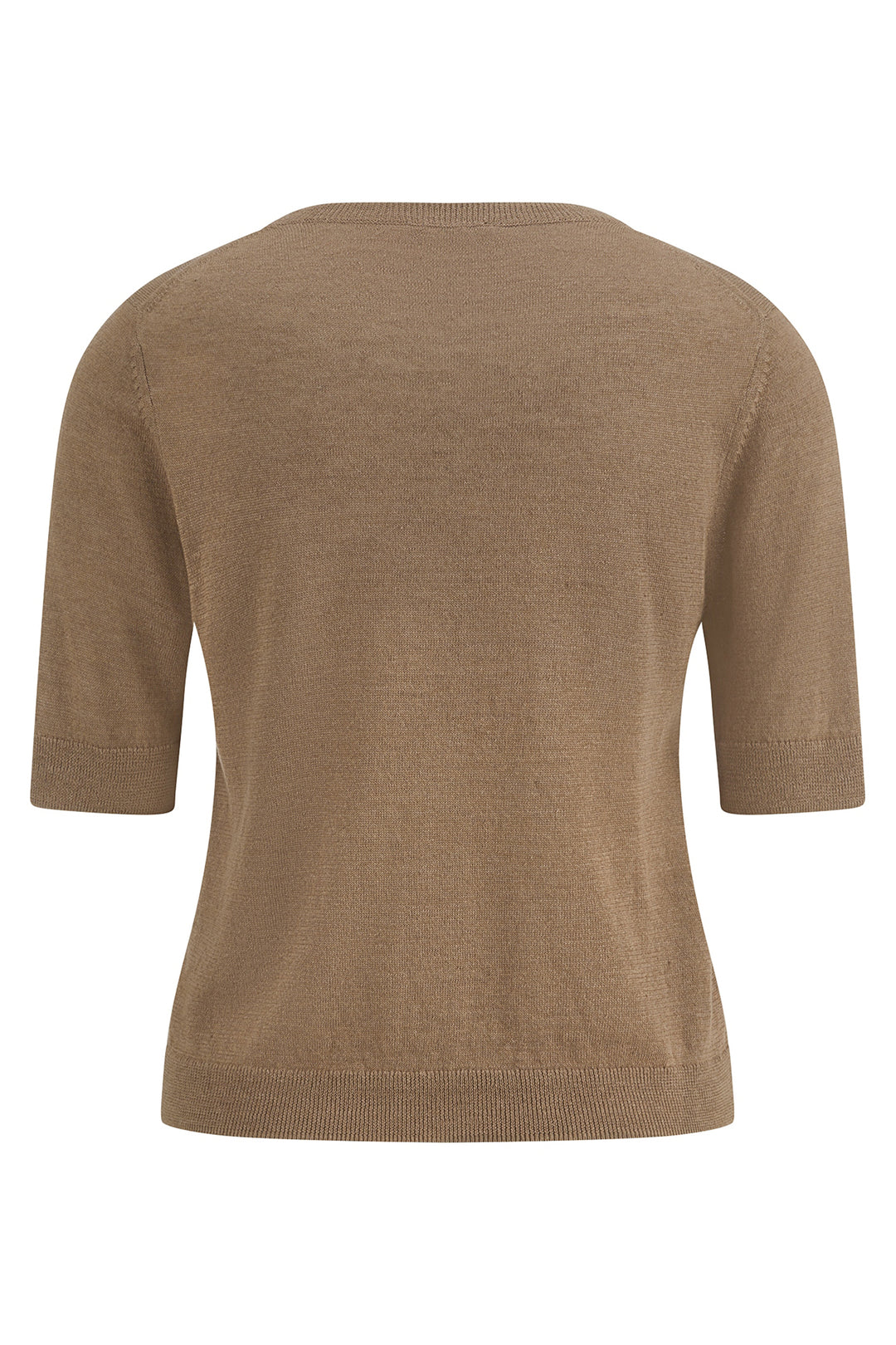 Riani 647970 8400 606 Coconut Brown Short Sleeve Jumper