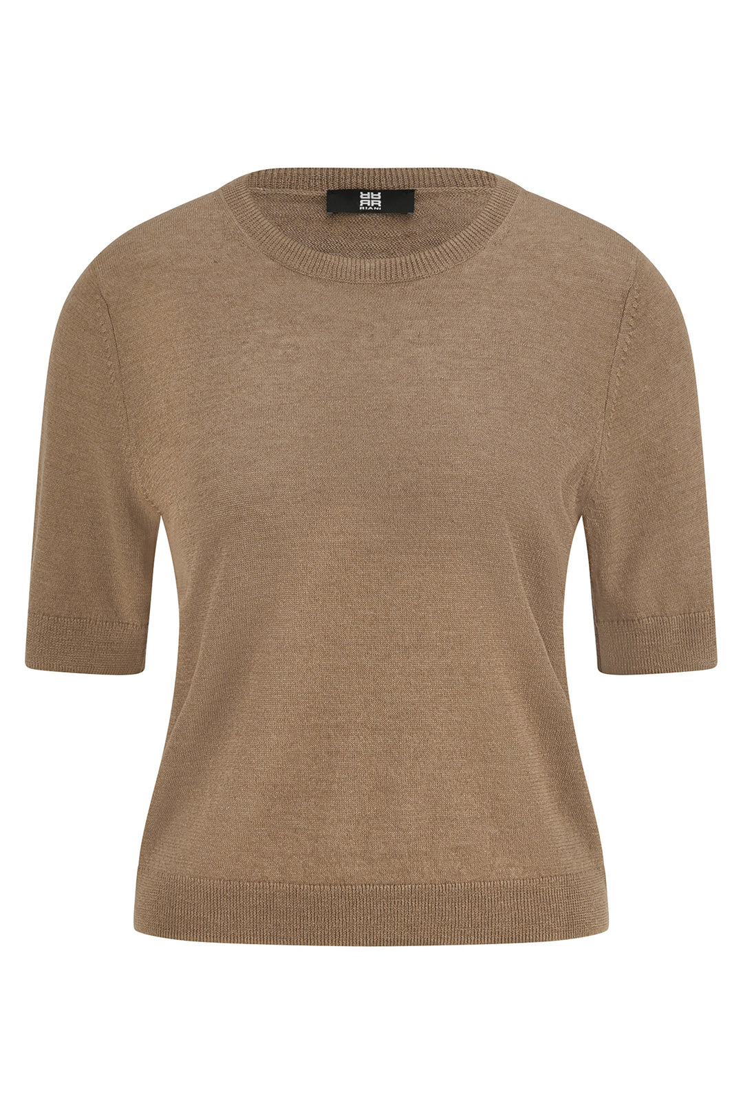 Riani 647970 8400 606 Coconut Brown Short Sleeve Jumper