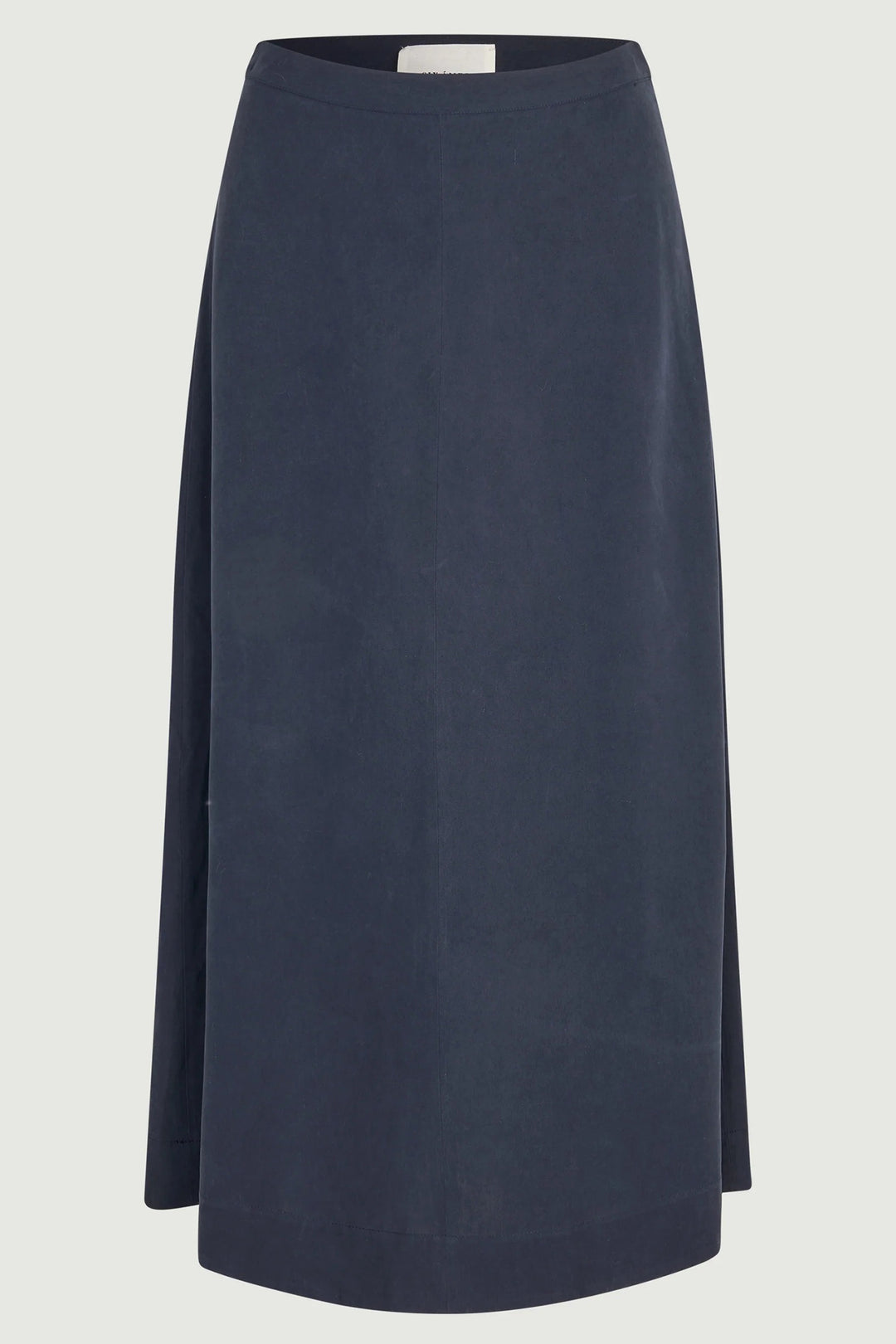 Six Ames Henrietta 72263 Night Sky Navy Silk Long Skirt C7090