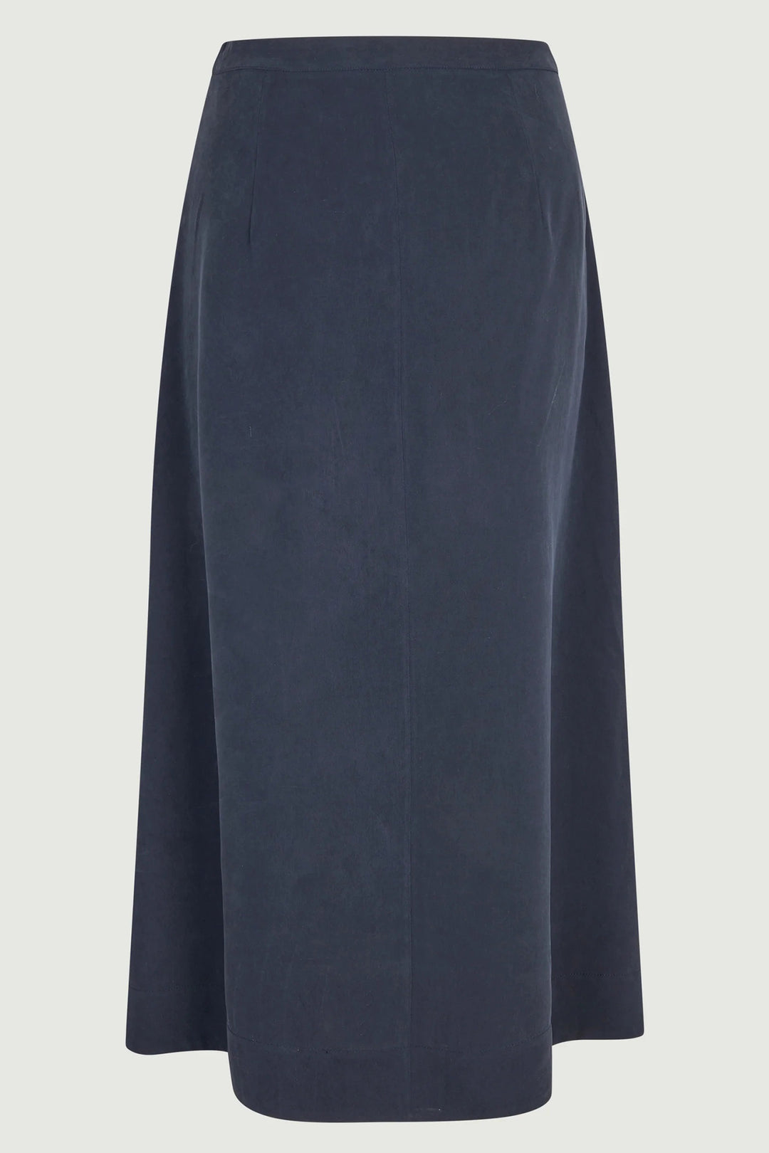 Six Ames Henrietta 72263 Night Sky Navy Silk Long Skirt C7090