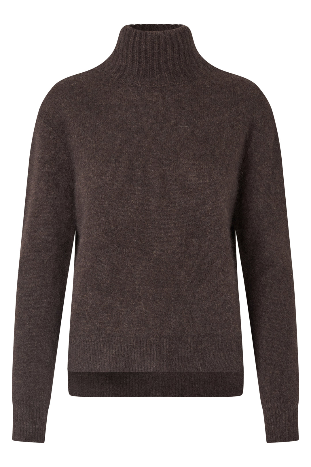 Six Ames Jade Espresso Brown Jumper 72395 C3920, front packshot