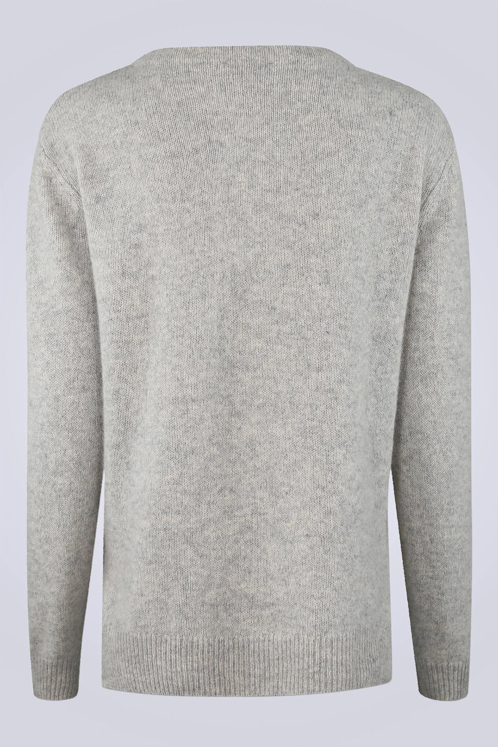Gray sweater on a light gray background
