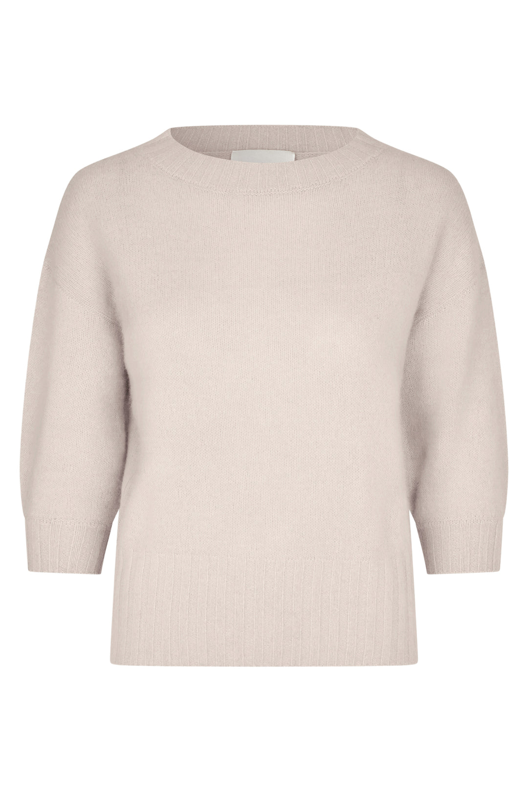Six Ames Mona Oatmeal Beige Jumper 72379 C3820, front packshot