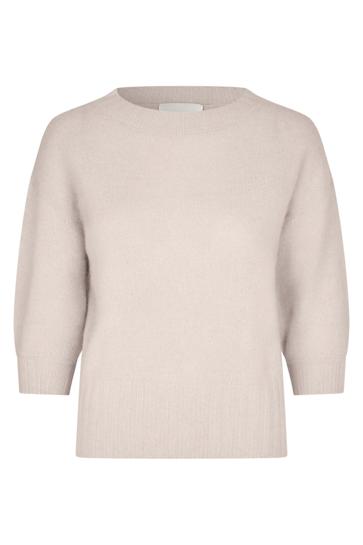 Six Ames Mona Oatmeal Beige Jumper 72379 C3820, front packshot