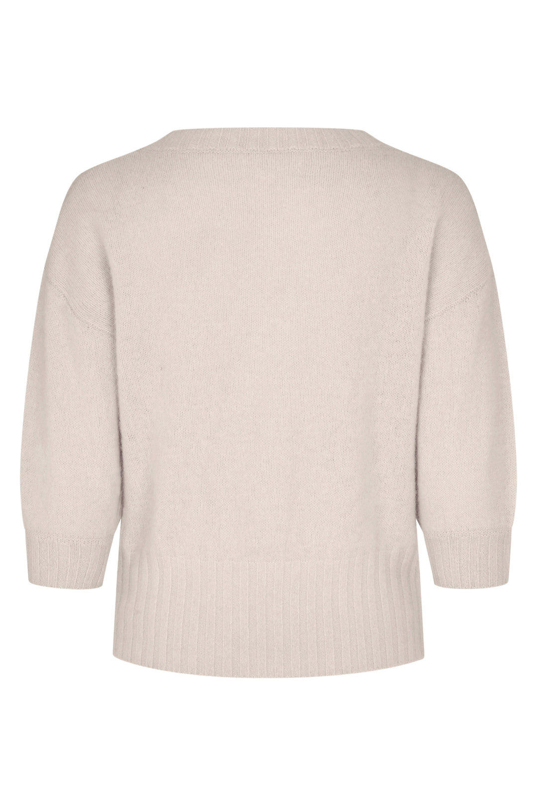 Six Ames Mona Oatmeal Beige Jumper 72379 C3820, back packshot