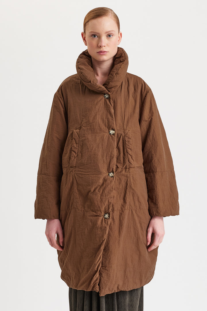 Transit Choco Brown Jacket CFDTRET291, front view