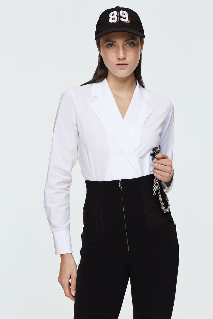 D Schumacher 949002 Volumes Body Shirt White