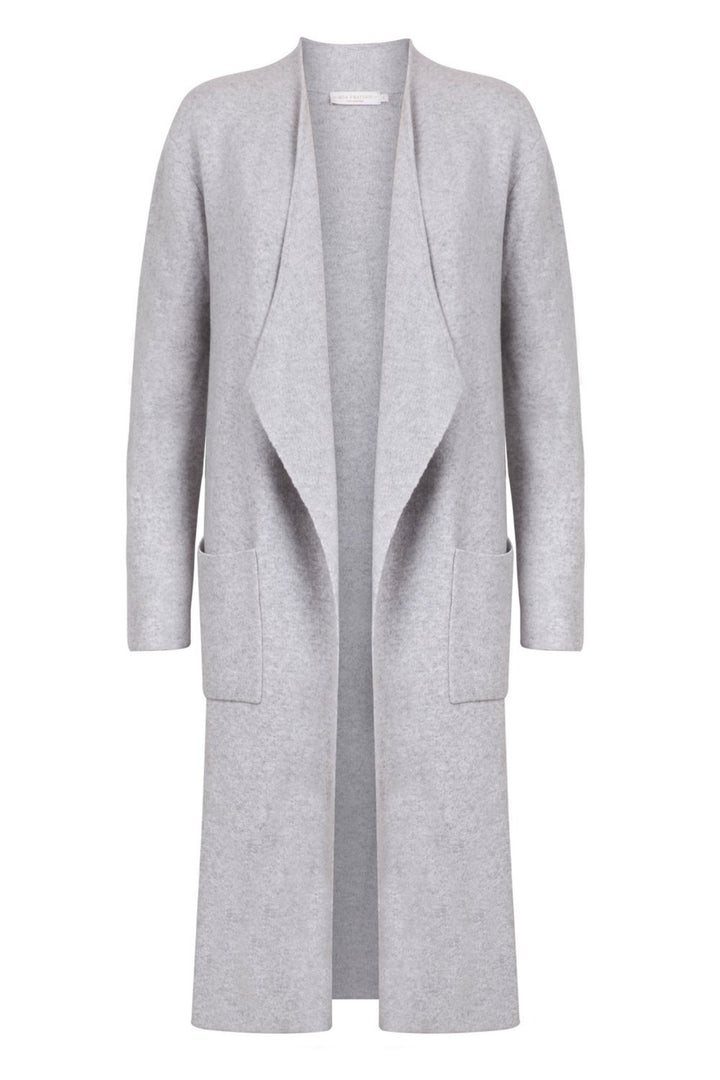 Mia Fratino 17123 Lapel Cash Grey Cashmere  Coat image