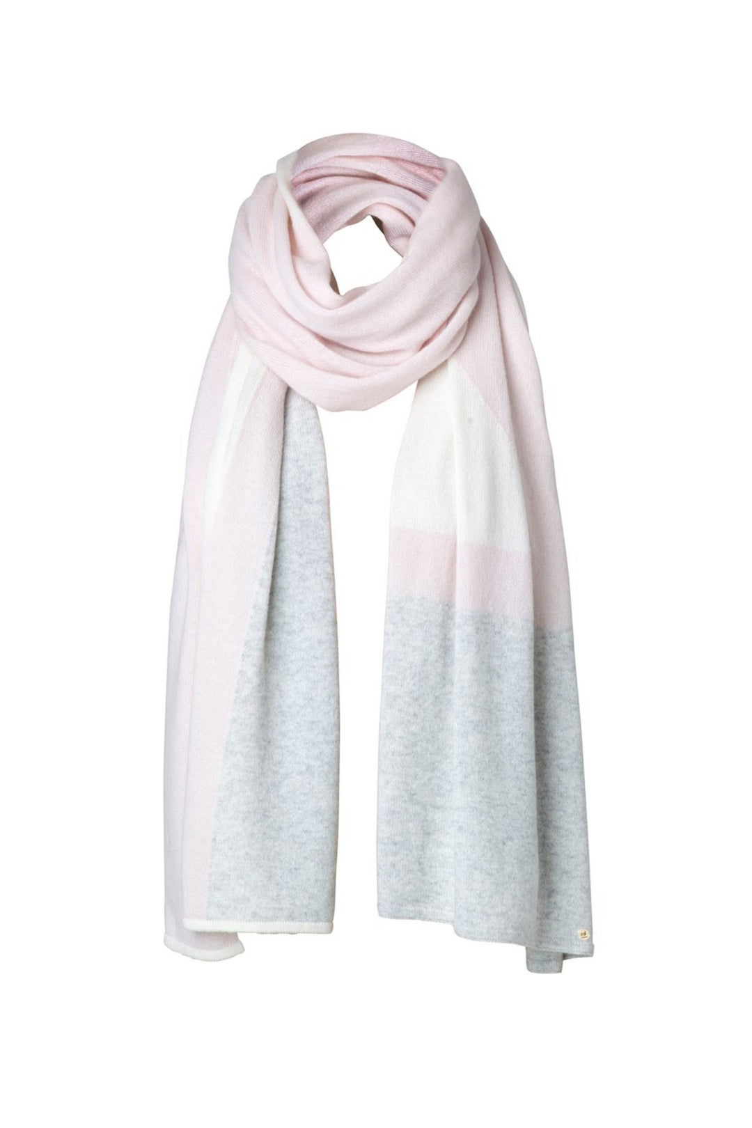 Mia Fratino 17510 Rosewater Multi Colour Cashmere Wrap