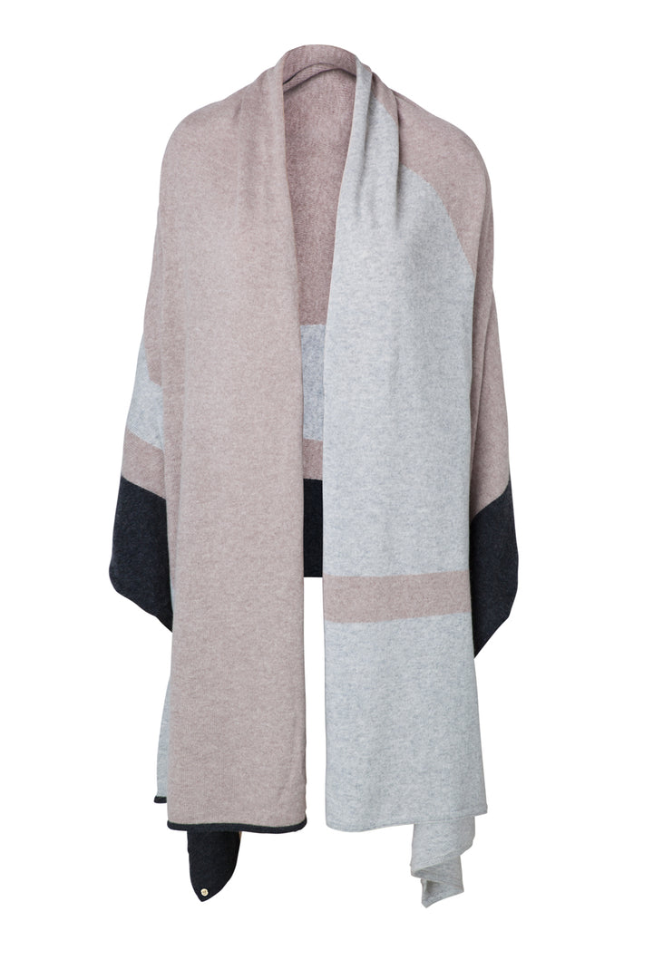 Mia Fratino 17511 Camel 100% Cashmere Wrap