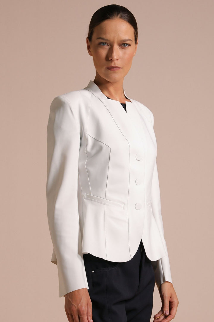 HIGH S30172 00101 Charismatic Jacket White