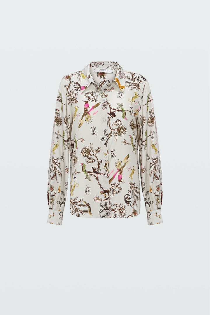 Dorothee Schumacher 249406 Tree Of Life Blouse Beige