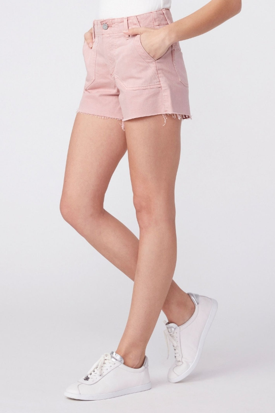 Paige Mayslie Ulitity Shorts Vintage Pink Plush