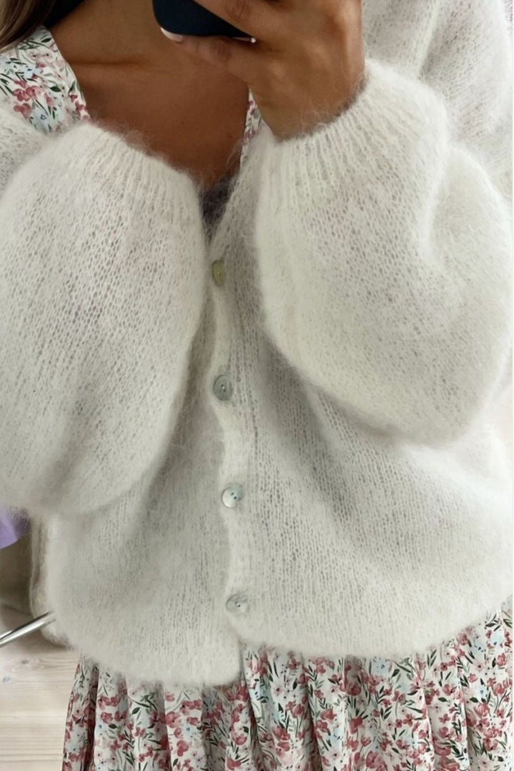 American Dreams AD1005 Cornelia Cardigan White