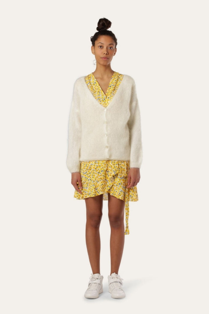 American Dreams AD1005 Cornelia Cardigan White