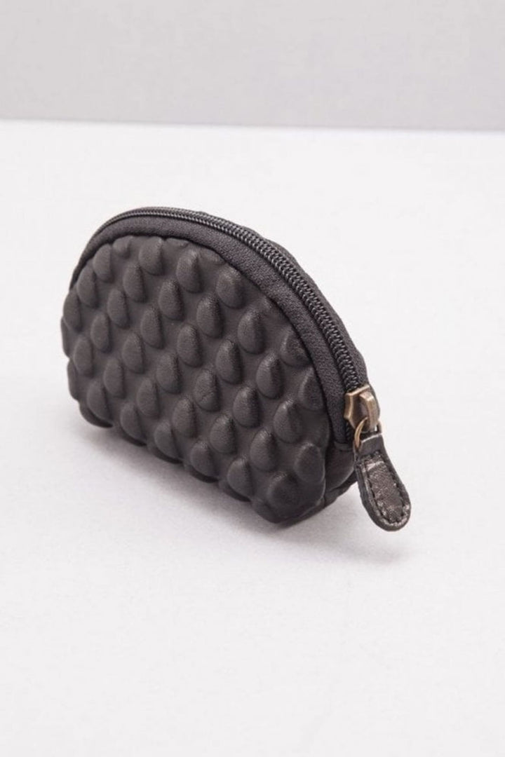 Tissa Fontaneda Purse Half Moon Black