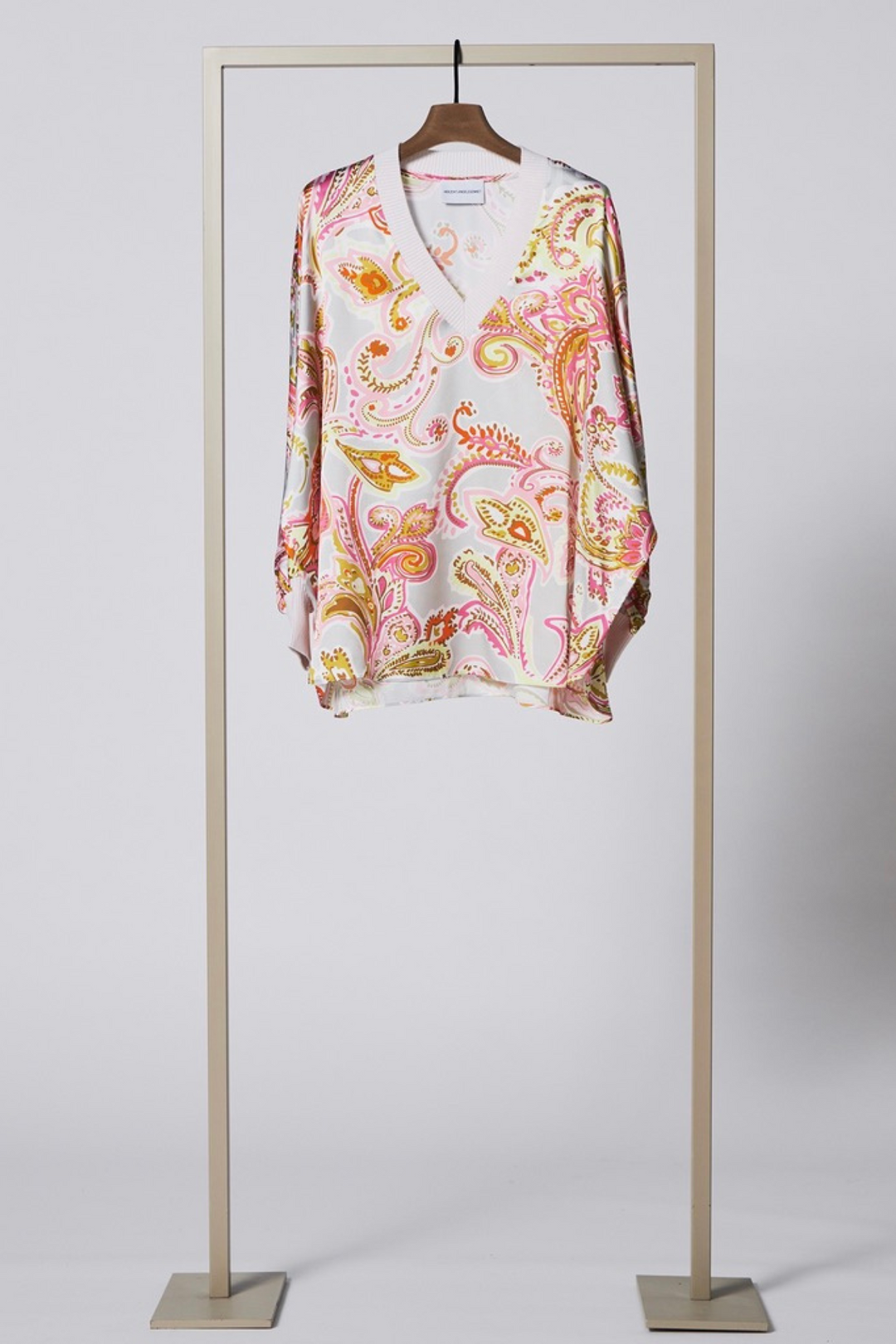 Herzen's Angelegenheit 25231-6167 Floral Multi Print Shirt Grey