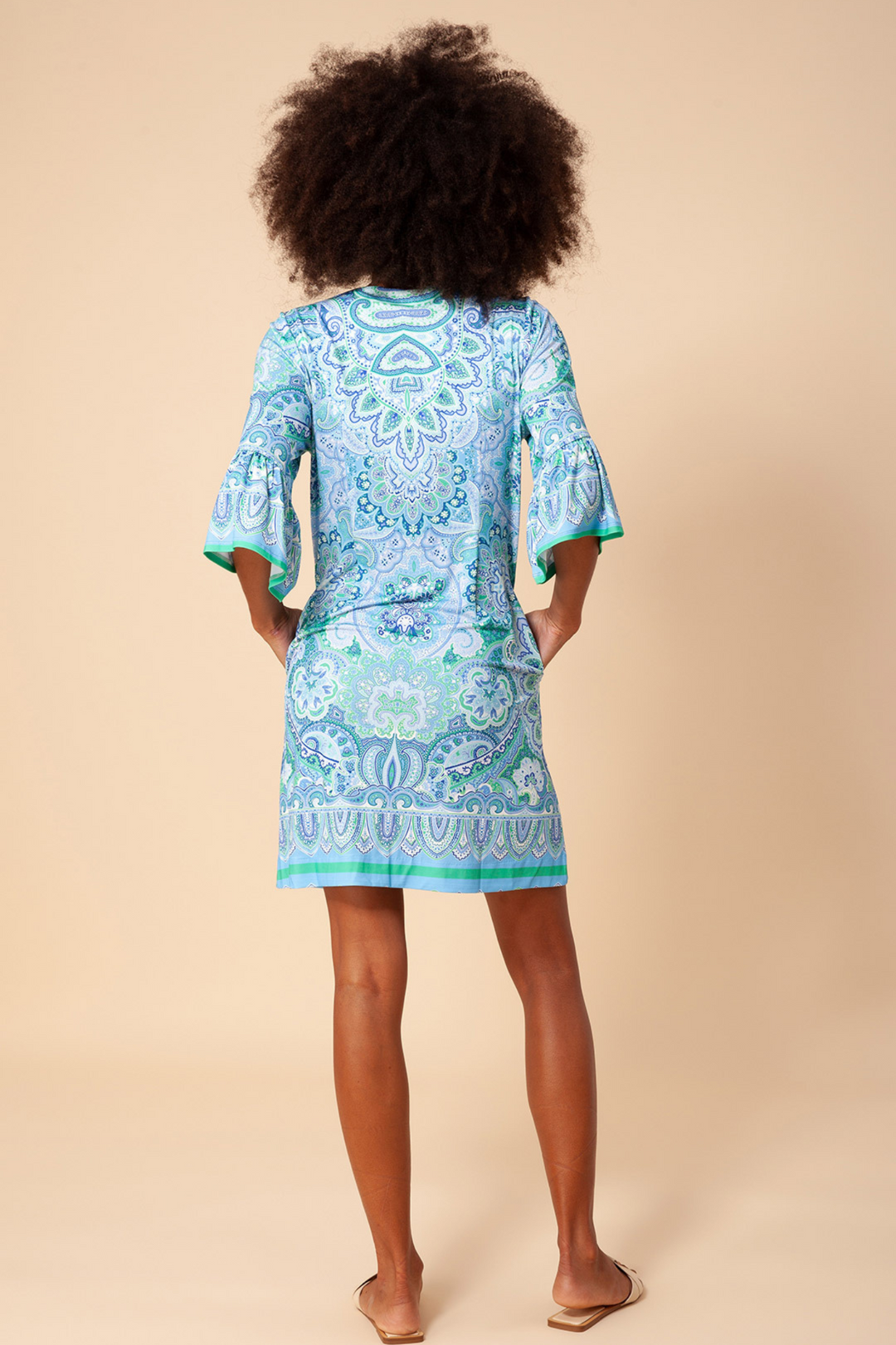 Hale Bob 32AN6040 3/3 Sleeve Dress Floral Print