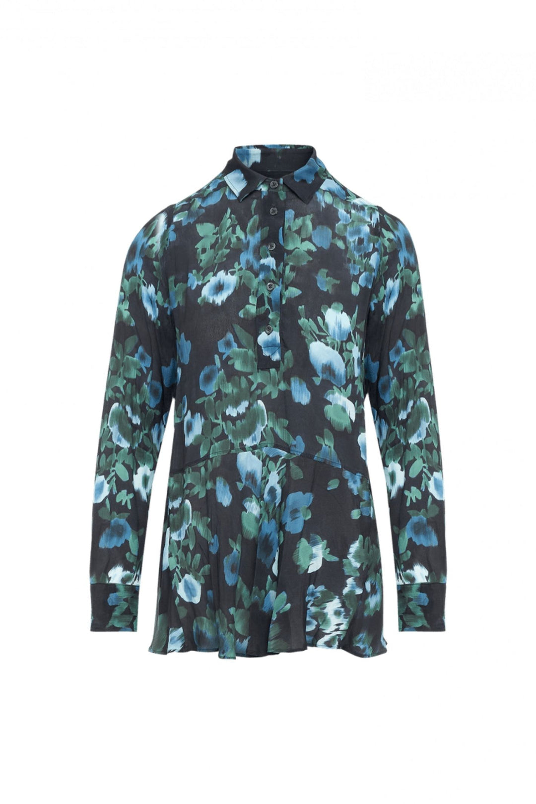 HIGH 750723 Boundary Shirt Blue