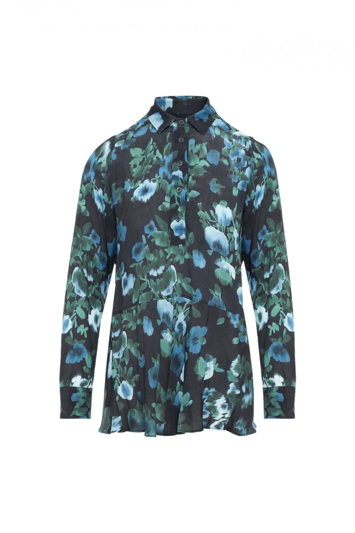 HIGH 750723 Boundary Shirt Blue