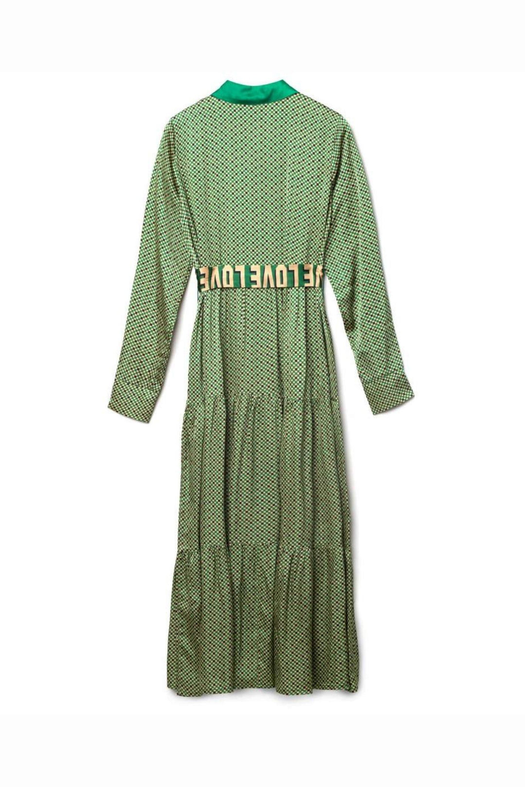 Delicate Love W242 Solla Vichy Dress Green