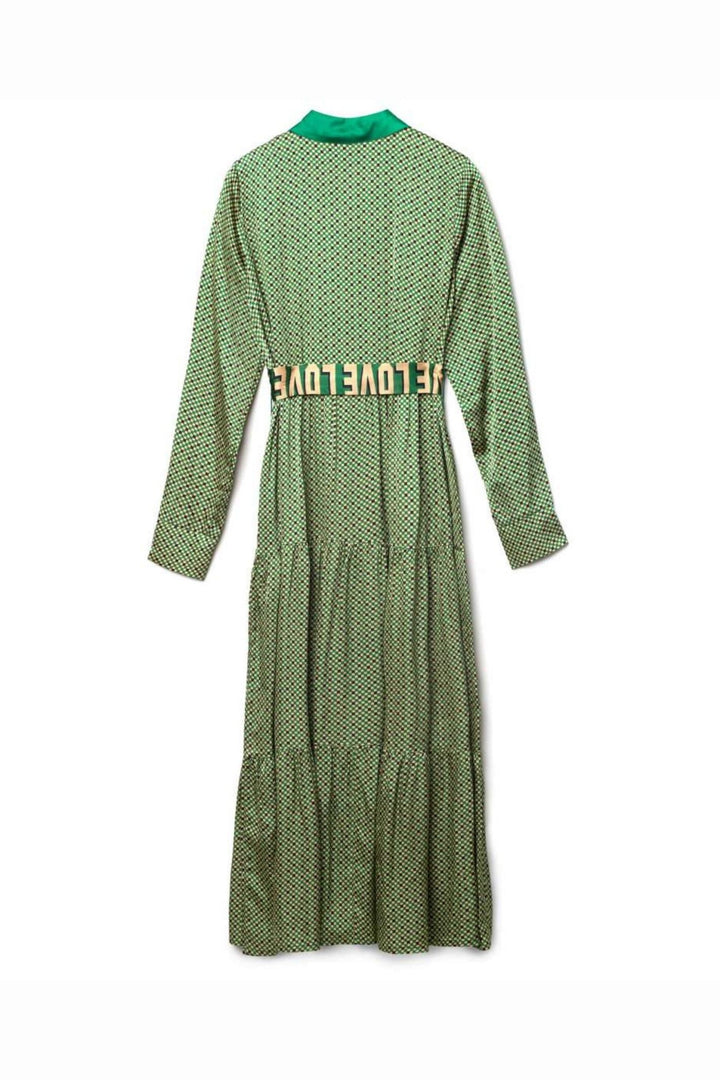 Delicate Love W242 Solla Vichy Dress Green