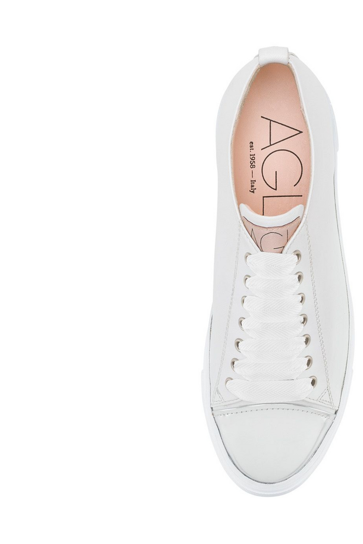 AGL Mollie Trainers Silver White