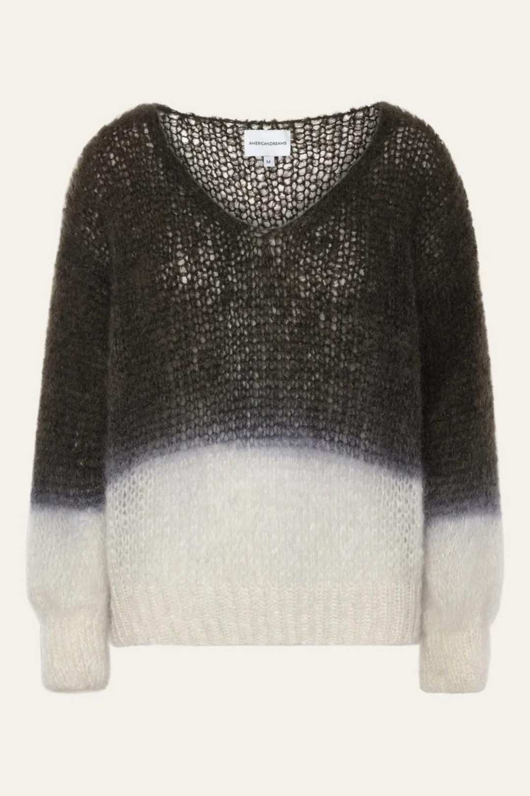 American Dreams AD1019 Milana  Sweater  Black and White