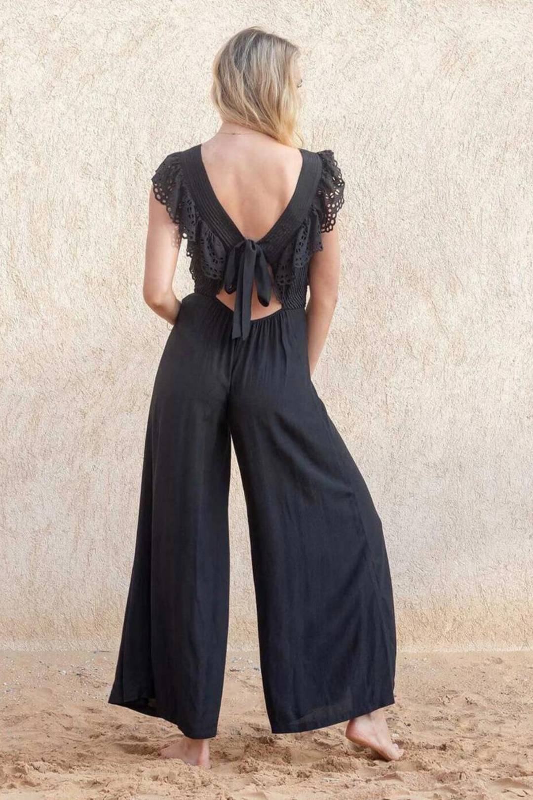 Scarlett Poppies Morning Breeze Jumpsuit Black