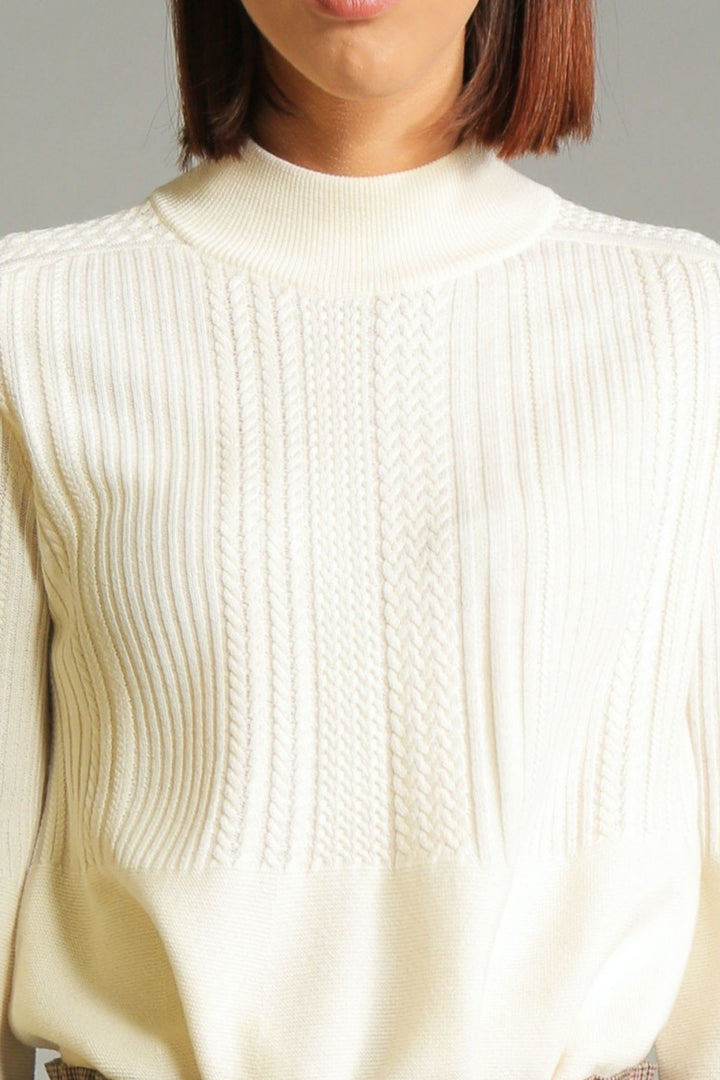 High 751755 Wave Sweater Ivory
