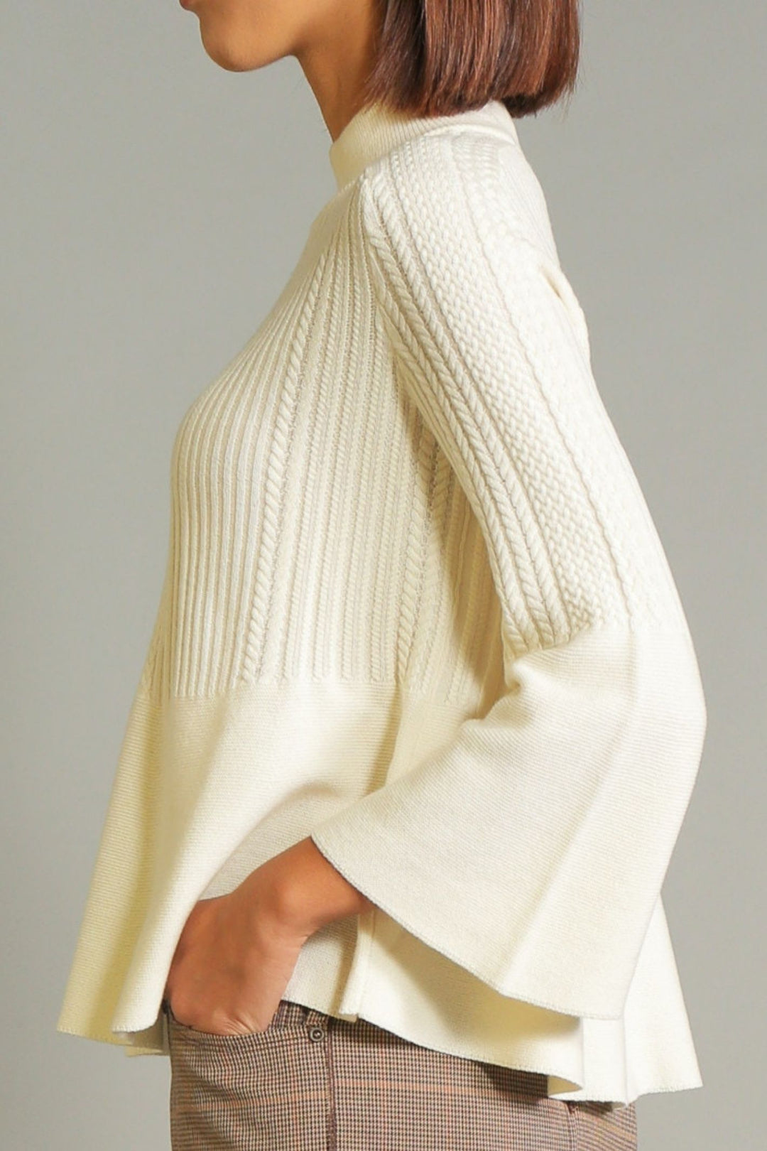 High 751755 Wave Sweater Ivory