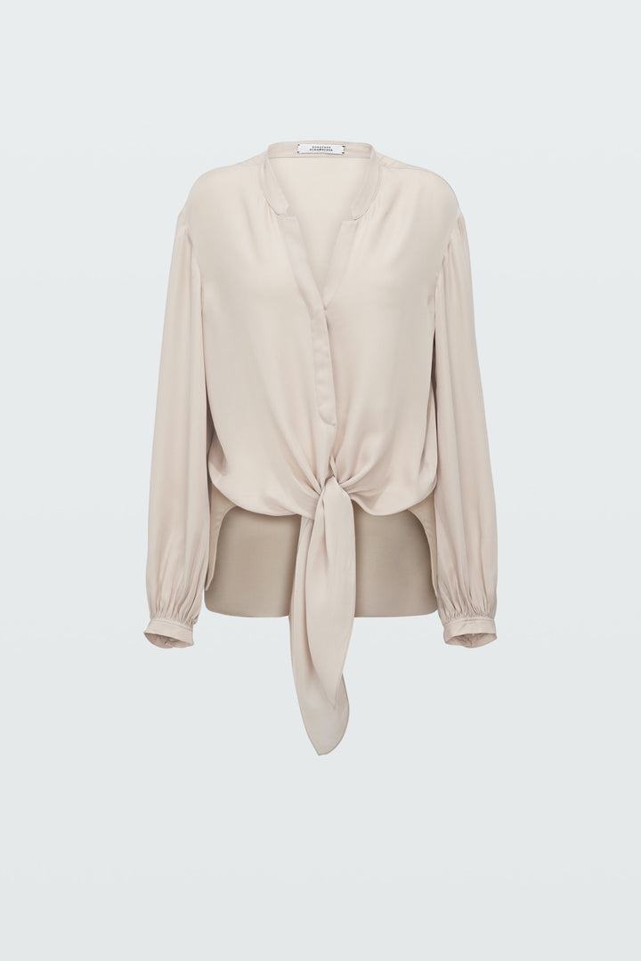 Dorothee Schumacher 247002 Fluid Luxury Blouse Sand