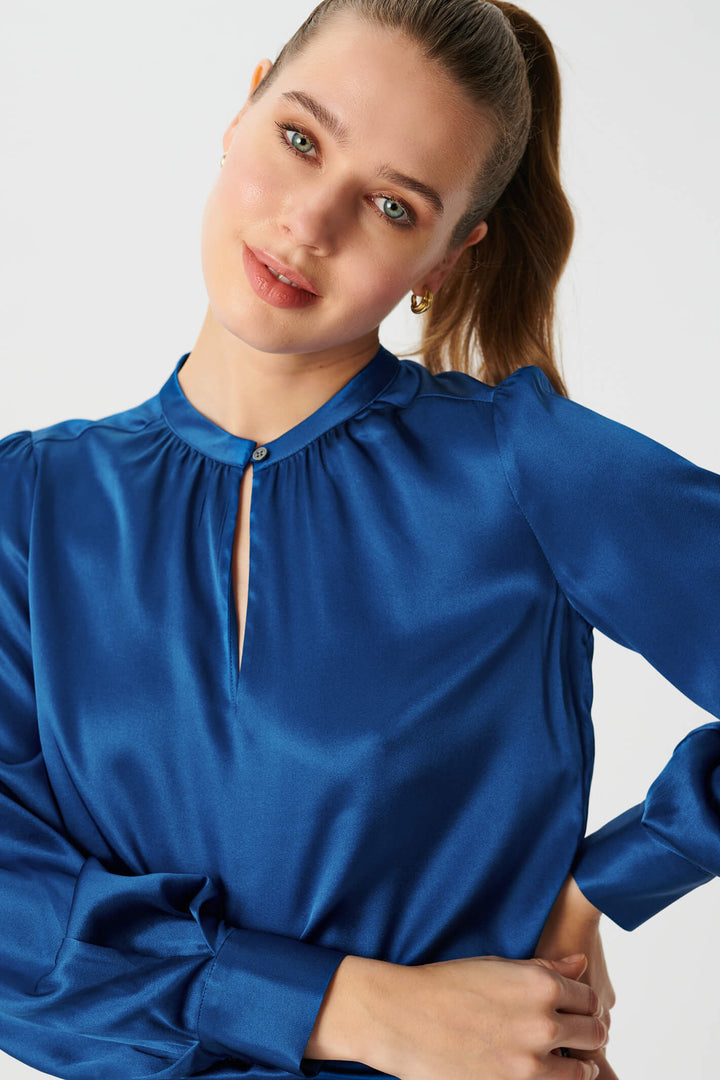 Dea Kudibal Stacy 23-1022-2060 Blue Pacifigo Blouse - Lonah Boutique