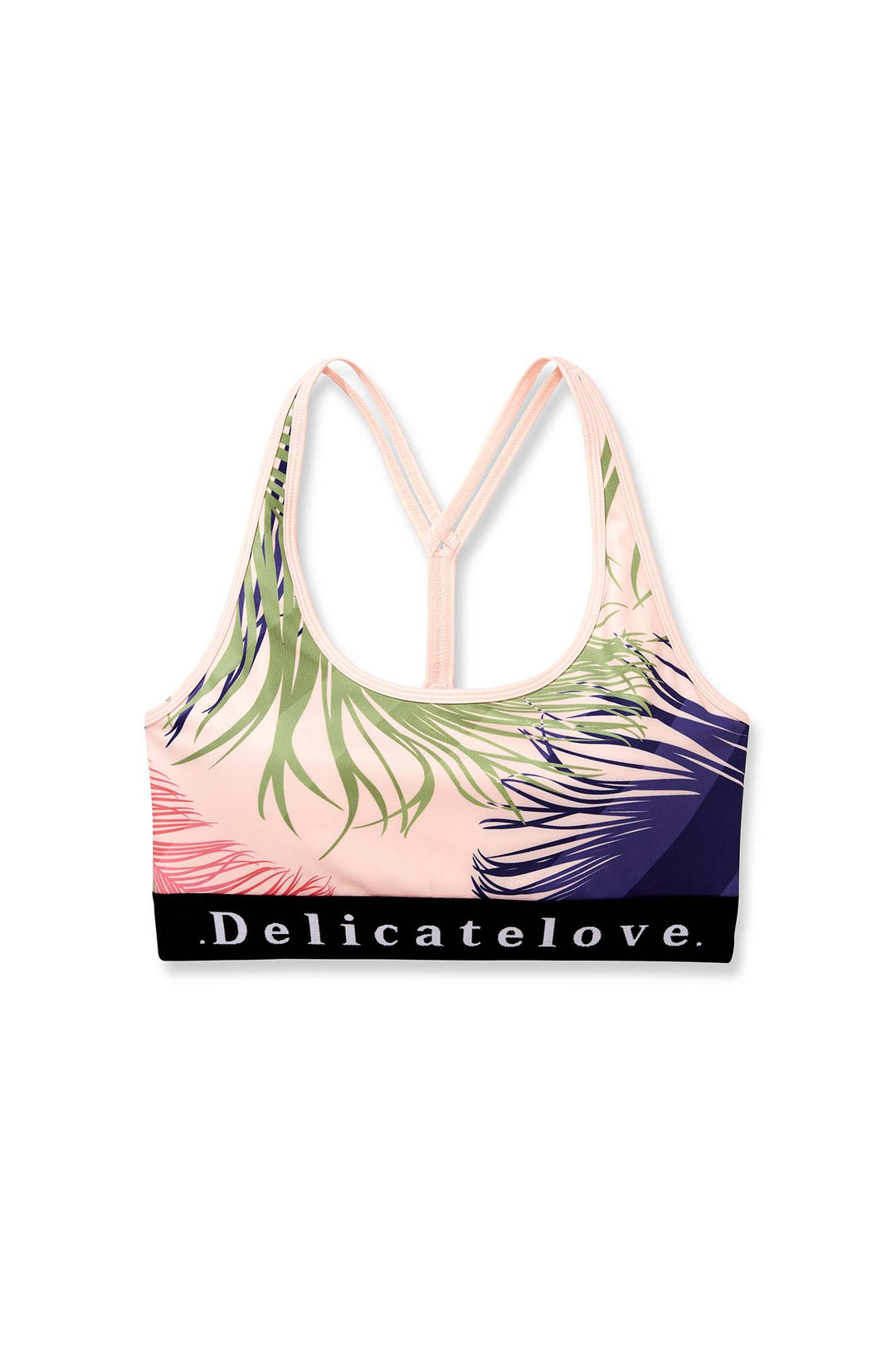 Delicate Love Shiva Feather Yoga Top - Lonah Boutique