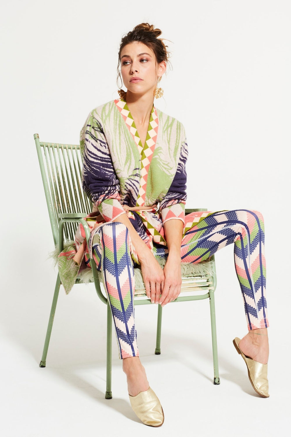 Delicate Love W225-01 Anja Feather Open Cardigan - Lonah Boutique