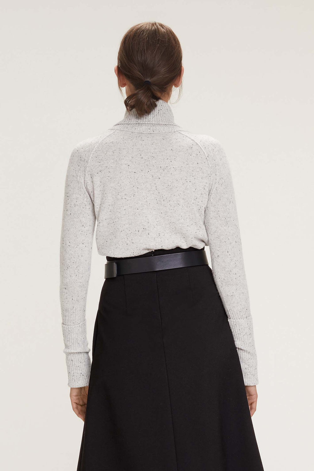 Dorothee Schumacher 410902 Grey Sophisticated Volumes Turtle Jumper