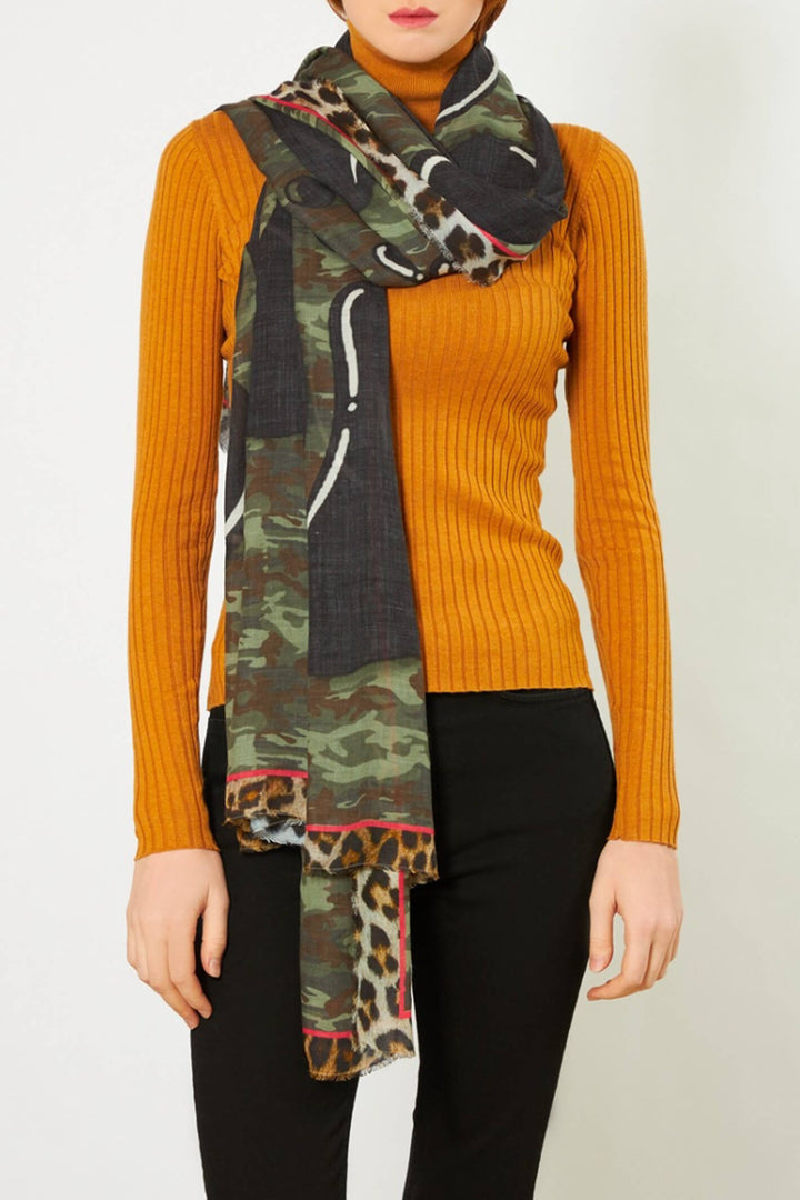 Faliero Sarti 232086 Jungle Scarf - Lonah Boutique