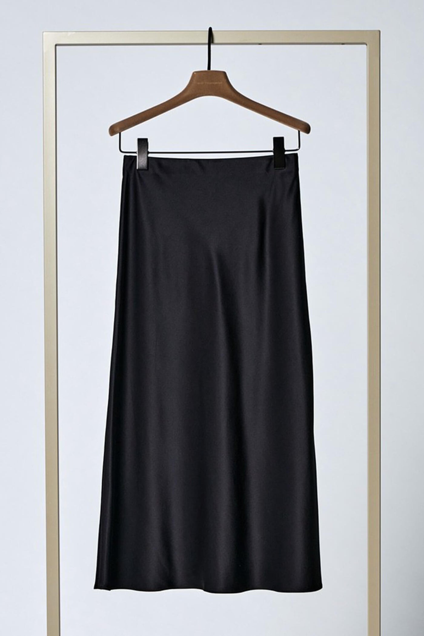 Herzen's Angelegenheit 25223-6107 Black Silk Skirt - Lonah Boutique