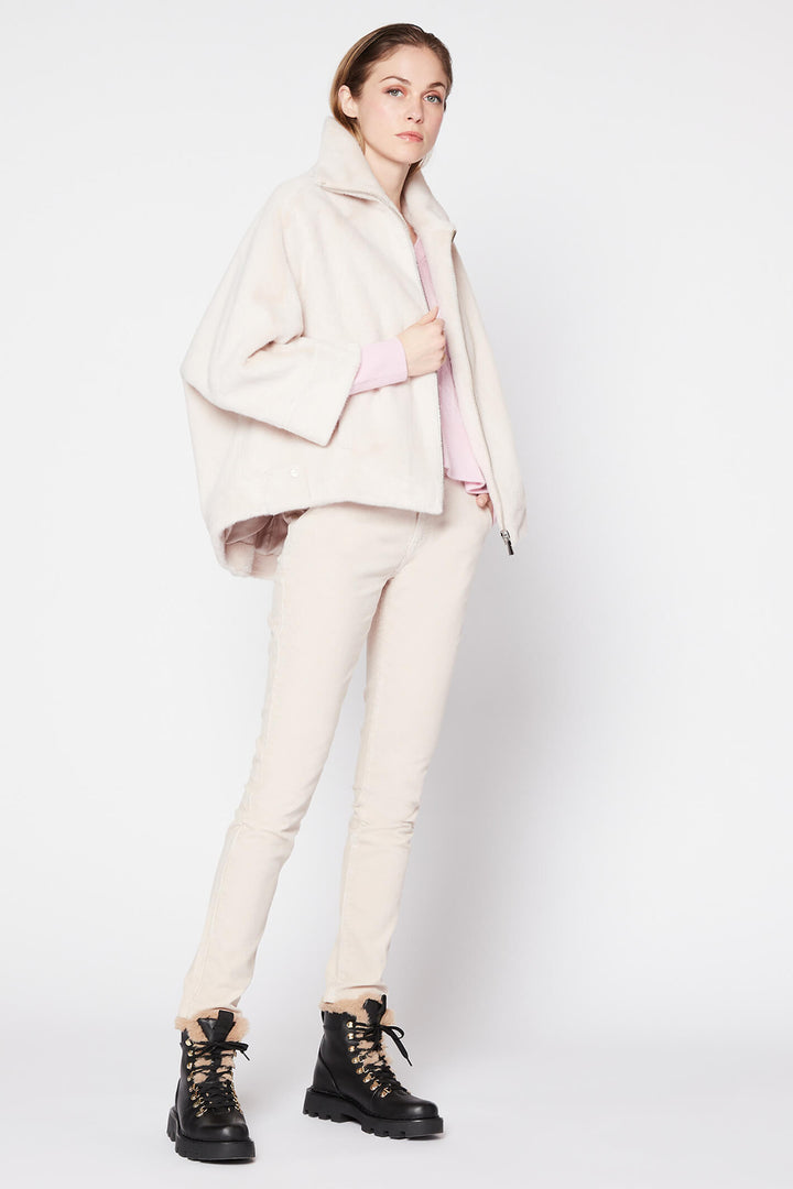 Max&Moi H22 Mimu Sable Cream Fleece Jacket - Lonah Boutique