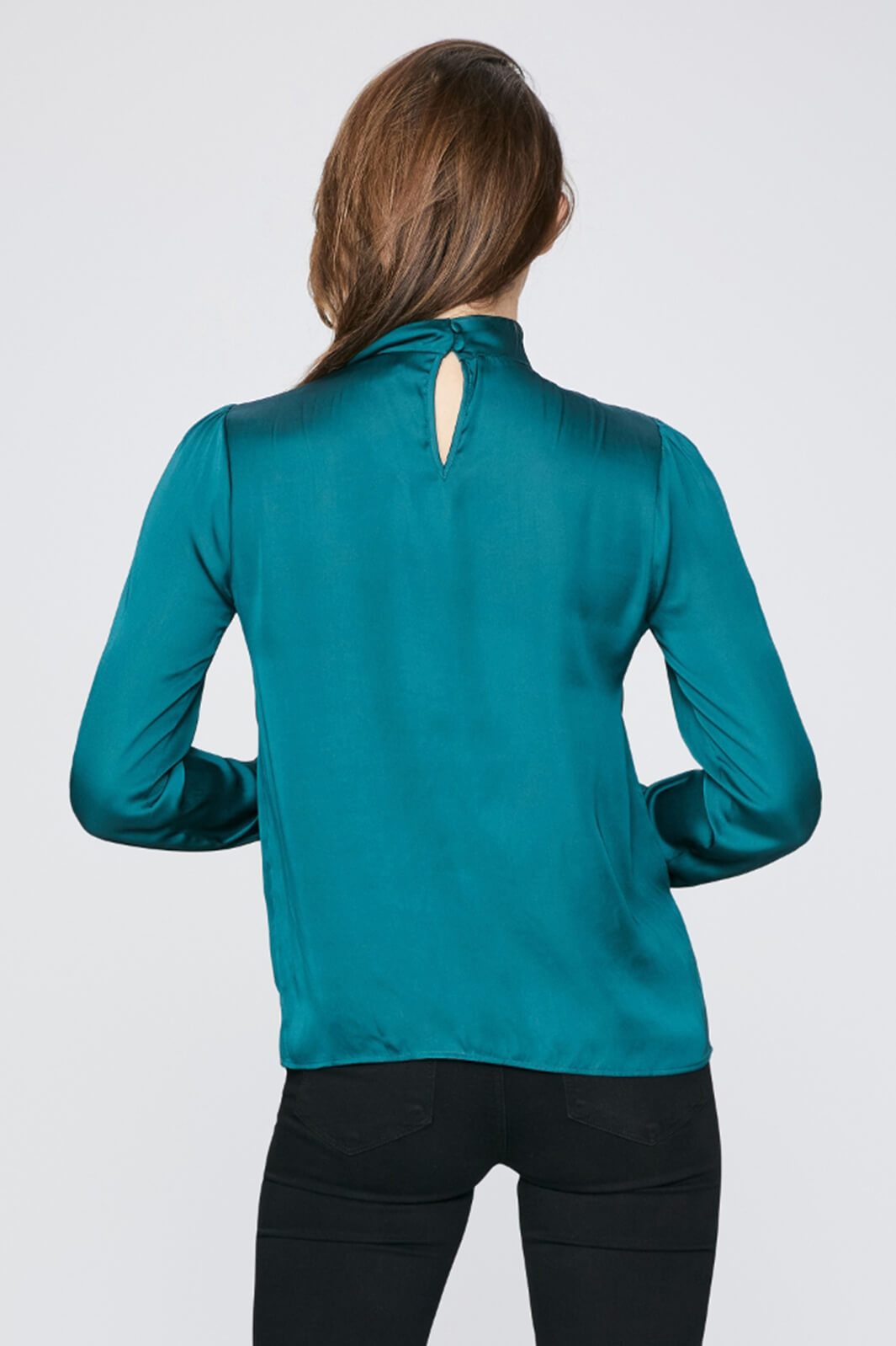 Paige 7519E25-7299 Ceres Midnight Cyan Top - Lonah Boutique